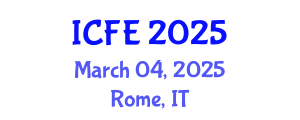 International Conference on Nutrition and Food Engineering (ICFE) March 04, 2025 - Rome, Italy