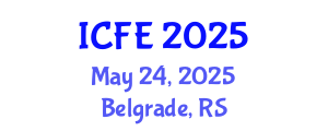 International Conference on Nutrition and Food Engineering (ICFE) May 24, 2025 - Belgrade, Serbia