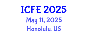 International Conference on Nutrition and Food Engineering (ICFE) May 11, 2025 - Honolulu, United States