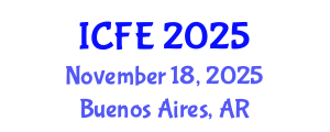 International Conference on Nutrition and Food Engineering (ICFE) November 18, 2025 - Buenos Aires, Argentina