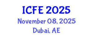 International Conference on Nutrition and Food Engineering (ICFE) November 08, 2025 - Dubai, United Arab Emirates