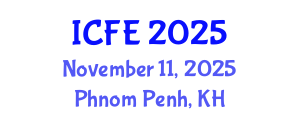 International Conference on Nutrition and Food Engineering (ICFE) November 11, 2025 - Phnom Penh, Cambodia