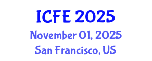 International Conference on Nutrition and Food Engineering (ICFE) November 01, 2025 - San Francisco, United States