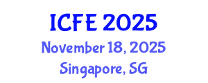 International Conference on Nutrition and Food Engineering (ICFE) November 18, 2025 - Singapore, Singapore