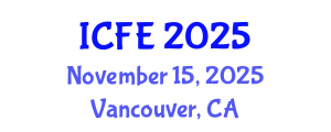 International Conference on Nutrition and Food Engineering (ICFE) November 15, 2025 - Vancouver, Canada