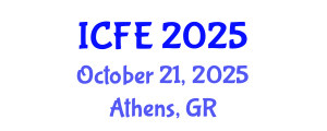 International Conference on Nutrition and Food Engineering (ICFE) October 21, 2025 - Athens, Greece