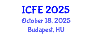 International Conference on Nutrition and Food Engineering (ICFE) October 18, 2025 - Budapest, Hungary