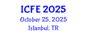 International Conference on Nutrition and Food Engineering (ICFE) October 25, 2025 - Istanbul, Turkey