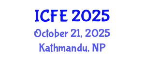 International Conference on Nutrition and Food Engineering (ICFE) October 21, 2025 - Kathmandu, Nepal