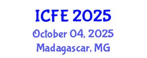 International Conference on Nutrition and Food Engineering (ICFE) October 04, 2025 - Madagascar, Madagascar