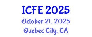 International Conference on Nutrition and Food Engineering (ICFE) October 21, 2025 - Quebec City, Canada