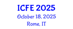 International Conference on Nutrition and Food Engineering (ICFE) October 18, 2025 - Rome, Italy