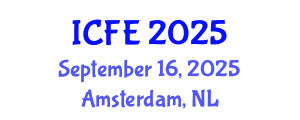 International Conference on Nutrition and Food Engineering (ICFE) September 16, 2025 - Amsterdam, Netherlands