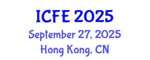 International Conference on Nutrition and Food Engineering (ICFE) September 27, 2025 - Hong Kong, China