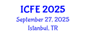International Conference on Nutrition and Food Engineering (ICFE) September 27, 2025 - Istanbul, Turkey