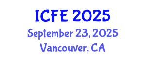 International Conference on Nutrition and Food Engineering (ICFE) September 23, 2025 - Vancouver, Canada