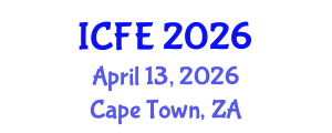 International Conference on Nutrition and Food Engineering (ICFE) April 13, 2026 - Cape Town, South Africa International Conference on Nutrition and Food Engineering (ICFE) April 13, 2026 - Cape Town, South Africa