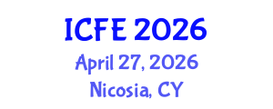 International Conference on Nutrition and Food Engineering (ICFE) April 27, 2026 - Nicosia, Cyprus International Conference on Nutrition and Food Engineering (ICFE) April 27, 2026 - Nicosia, Cyprus