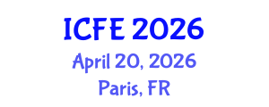 International Conference on Nutrition and Food Engineering (ICFE) April 20, 2026 - Paris, France International Conference on Nutrition and Food Engineering (ICFE) April 20, 2026 - Paris, France