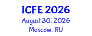International Conference on Nutrition and Food Engineering (ICFE) August 30, 2026 - Moscow, Russia International Conference on Nutrition and Food Engineering (ICFE) August 30, 2026 - Moscow, Russia