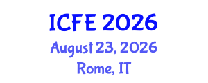 International Conference on Nutrition and Food Engineering (ICFE) August 23, 2026 - Rome, Italy