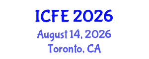 International Conference on Nutrition and Food Engineering (ICFE) August 14, 2026 - Toronto, Canada International Conference on Nutrition and Food Engineering (ICFE) August 14, 2026 - Toronto, Canada