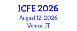 International Conference on Nutrition and Food Engineering (ICFE) August 12, 2026 - Venice, Italy International Conference on Nutrition and Food Engineering (ICFE) August 12, 2026 - Venice, Italy