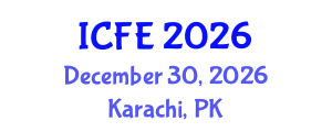 International Conference on Nutrition and Food Engineering (ICFE) December 30, 2026 - Karachi, Pakistan International Conference on Nutrition and Food Engineering (ICFE) December 30, 2026 - Karachi, Pakistan