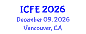 International Conference on Nutrition and Food Engineering (ICFE) December 09, 2026 - Vancouver, Canada International Conference on Nutrition and Food Engineering (ICFE) December 09, 2026 - Vancouver, Canada