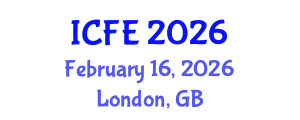 International Conference on Nutrition and Food Engineering (ICFE) February 16, 2026 - London, United Kingdom International Conference on Nutrition and Food Engineering (ICFE) February 16, 2026 - London, United Kingdom