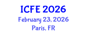 International Conference on Nutrition and Food Engineering (ICFE) February 23, 2026 - Paris, France International Conference on Nutrition and Food Engineering (ICFE) February 23, 2026 - Paris, France
