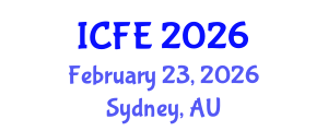 International Conference on Nutrition and Food Engineering (ICFE) February 23, 2026 - Sydney, Australia International Conference on Nutrition and Food Engineering (ICFE) February 23, 2026 - Sydney, Australia