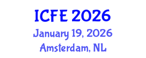 International Conference on Nutrition and Food Engineering (ICFE) January 19, 2026 - Amsterdam, Netherlands International Conference on Nutrition and Food Engineering (ICFE) January 19, 2026 - Amsterdam, Netherlands