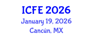 International Conference on Nutrition and Food Engineering (ICFE) January 19, 2026 - Cancún, Mexico International Conference on Nutrition and Food Engineering (ICFE) January 19, 2026 - Cancún, Mexico