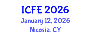 International Conference on Nutrition and Food Engineering (ICFE) January 12, 2026 - Nicosia, Cyprus International Conference on Nutrition and Food Engineering (ICFE) January 12, 2026 - Nicosia, Cyprus