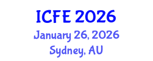 International Conference on Nutrition and Food Engineering (ICFE) January 26, 2026 - Sydney, Australia International Conference on Nutrition and Food Engineering (ICFE) January 26, 2026 - Sydney, Australia