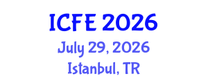 International Conference on Nutrition and Food Engineering (ICFE) July 29, 2026 - Istanbul, Turkey International Conference on Nutrition and Food Engineering (ICFE) July 29, 2026 - Istanbul, Turkey