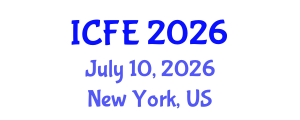 International Conference on Nutrition and Food Engineering (ICFE) July 10, 2026 - New York, United States International Conference on Nutrition and Food Engineering (ICFE) July 10, 2026 - New York, United States