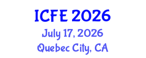 International Conference on Nutrition and Food Engineering (ICFE) July 17, 2026 - Quebec City, Canada International Conference on Nutrition and Food Engineering (ICFE) July 17, 2026 - Quebec City, Canada