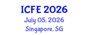 International Conference on Nutrition and Food Engineering (ICFE) July 05, 2026 - Singapore, Singapore International Conference on Nutrition and Food Engineering (ICFE) July 05, 2026 - Singapore, Singapore