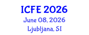 International Conference on Nutrition and Food Engineering (ICFE) June 08, 2026 - Ljubljana, Slovenia International Conference on Nutrition and Food Engineering (ICFE) June 08, 2026 - Ljubljana, Slovenia