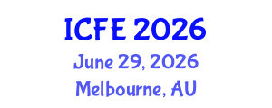 International Conference on Nutrition and Food Engineering (ICFE) June 29, 2026 - Melbourne, Australia International Conference on Nutrition and Food Engineering (ICFE) June 29, 2026 - Melbourne, Australia