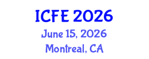 International Conference on Nutrition and Food Engineering (ICFE) June 15, 2026 - Montreal, Canada International Conference on Nutrition and Food Engineering (ICFE) June 15, 2026 - Montreal, Canada