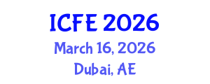 International Conference on Nutrition and Food Engineering (ICFE) March 16, 2026 - Dubai, United Arab Emirates International Conference on Nutrition and Food Engineering (ICFE) March 16, 2026 - Dubai, United Arab Emirates