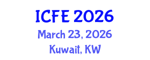 International Conference on Nutrition and Food Engineering (ICFE) March 23, 2026 - Kuwait, Kuwait International Conference on Nutrition and Food Engineering (ICFE) March 23, 2026 - Kuwait, Kuwait