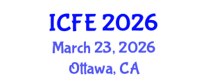 International Conference on Nutrition and Food Engineering (ICFE) March 23, 2026 - Ottawa, Canada International Conference on Nutrition and Food Engineering (ICFE) March 23, 2026 - Ottawa, Canada