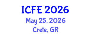International Conference on Nutrition and Food Engineering (ICFE) May 25, 2026 - Crete, Greece International Conference on Nutrition and Food Engineering (ICFE) May 25, 2026 - Crete, Greece