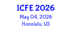 International Conference on Nutrition and Food Engineering (ICFE) May 04, 2026 - Honolulu, United States International Conference on Nutrition and Food Engineering (ICFE) May 04, 2026 - Honolulu, United States