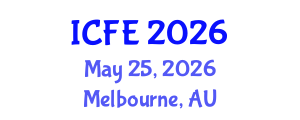 International Conference on Nutrition and Food Engineering (ICFE) May 25, 2026 - Melbourne, Australia International Conference on Nutrition and Food Engineering (ICFE) May 25, 2026 - Melbourne, Australia