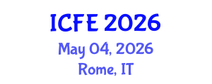International Conference on Nutrition and Food Engineering (ICFE) May 04, 2026 - Rome, Italy International Conference on Nutrition and Food Engineering (ICFE) May 04, 2026 - Rome, Italy